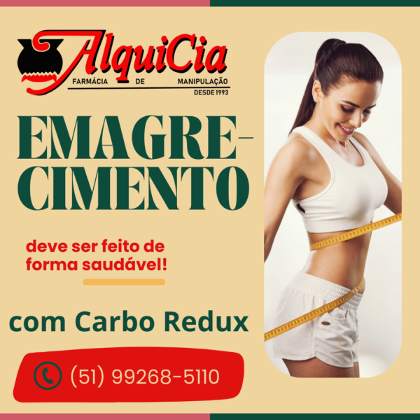 Carbo Redux Emagrecedor Natural e efetivo