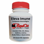 Eleva Imune da AlquiCia, pote com 60 cápsulas