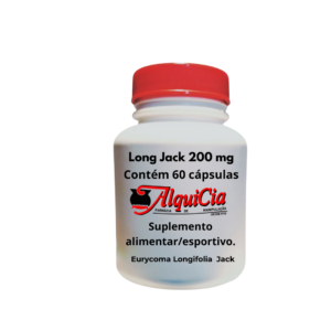“Longjack: 200mg 60 cápsulas:o segredo natural dos homens que não param”