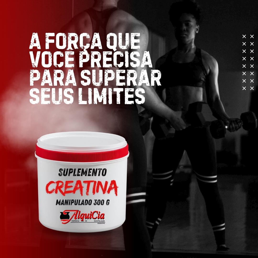 Criativos Creatina (feed) - AlquiCia Manipulação -2